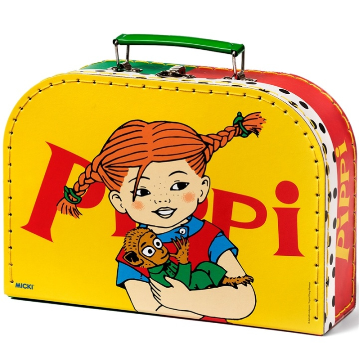 Pippi Resväska 25cm Gul in de groep SPEELGOED, KINDER- & BABYPRODUCTEN / Reizen / Kindertassen / Koffers bij TP E-commerce Nordic AB (A13519)