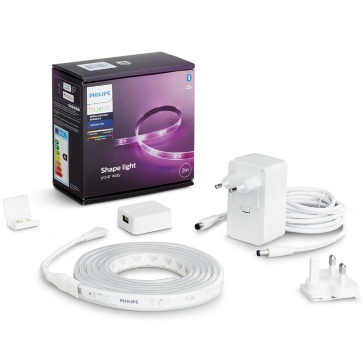 Philips Hue LightStrip Plus V4 2m base in de groep HUISHOUDEN & TUIN / Smart home / Slimme verlichting bij TP E-commerce Nordic AB (A13840)