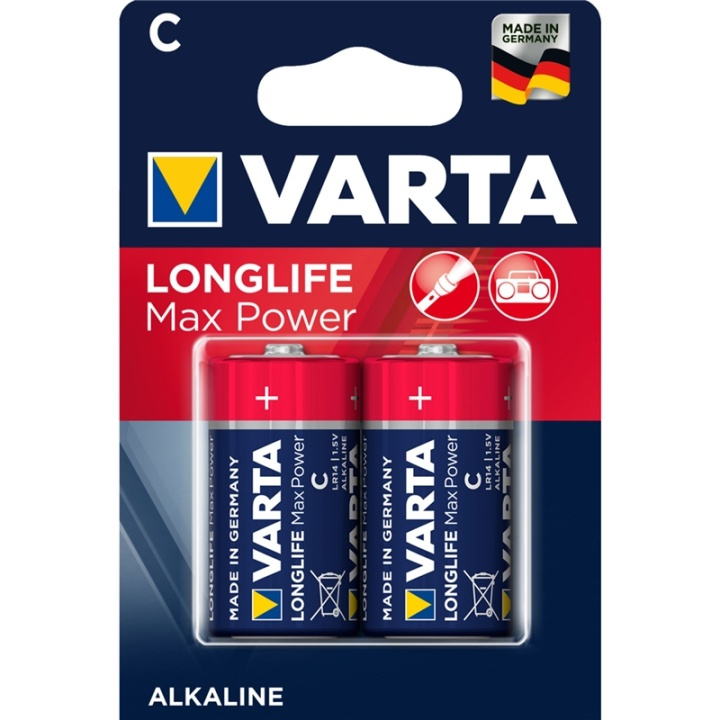 Varta Longlife Max Power C / LR14 Ba in de groep HOME ELECTRONICS / Batterijen & Opladers / Batterijen / Overigen bij TP E-commerce Nordic AB (A13909)