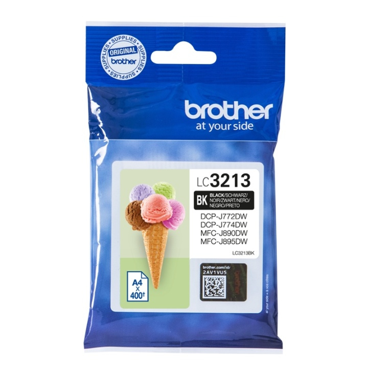 Brother LC-3213BK bläckpatroner Original Hög (XL) avkastning Svart in de groep COMPUTERS & RANDAPPARATUUR / Printers & Accessoires / Inkt & Toner / Inktpatronen / Brother bij TP E-commerce Nordic AB (A14012)