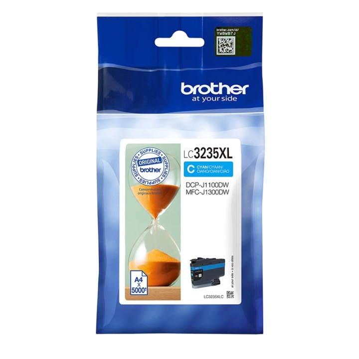 Brother LC-3235XLC bläckpatroner 1 styck Original Hög (XL) avkastning Cyan in de groep COMPUTERS & RANDAPPARATUUR / Printers & Accessoires / Inkt & Toner / Inktpatronen / Brother bij TP E-commerce Nordic AB (A14026)