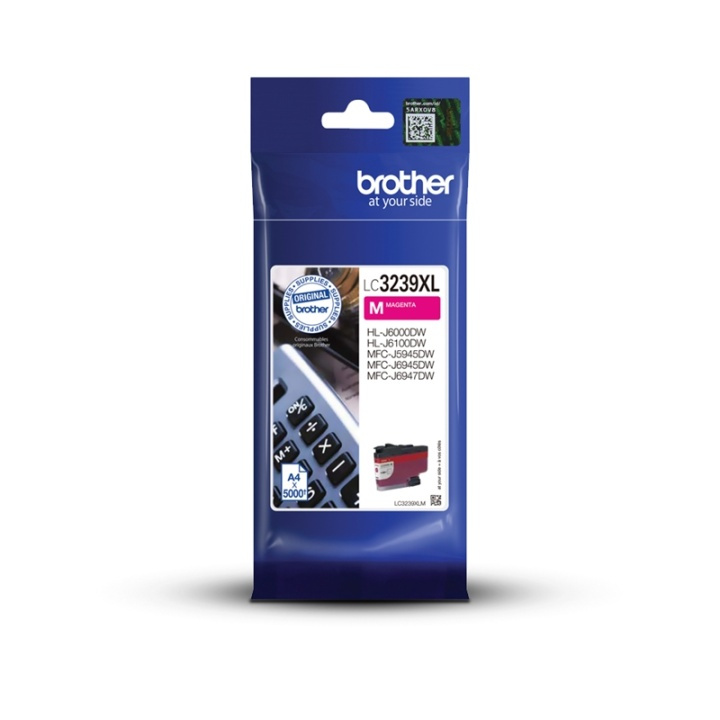 Brother LC-3239XLM bläckpatroner 1 styck Original Hög (XL) avkastning Magenta in de groep COMPUTERS & RANDAPPARATUUR / Printers & Accessoires / Inkt & Toner / Inktpatronen / Brother bij TP E-commerce Nordic AB (A14031)