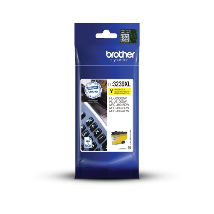 Brother LC-3239XLY bläckpatroner 1 styck Original Hög (XL) avkastning Gul in de groep COMPUTERS & RANDAPPARATUUR / Printers & Accessoires / Inkt & Toner / Inktpatronen / Brother bij TP E-commerce Nordic AB (A14032)