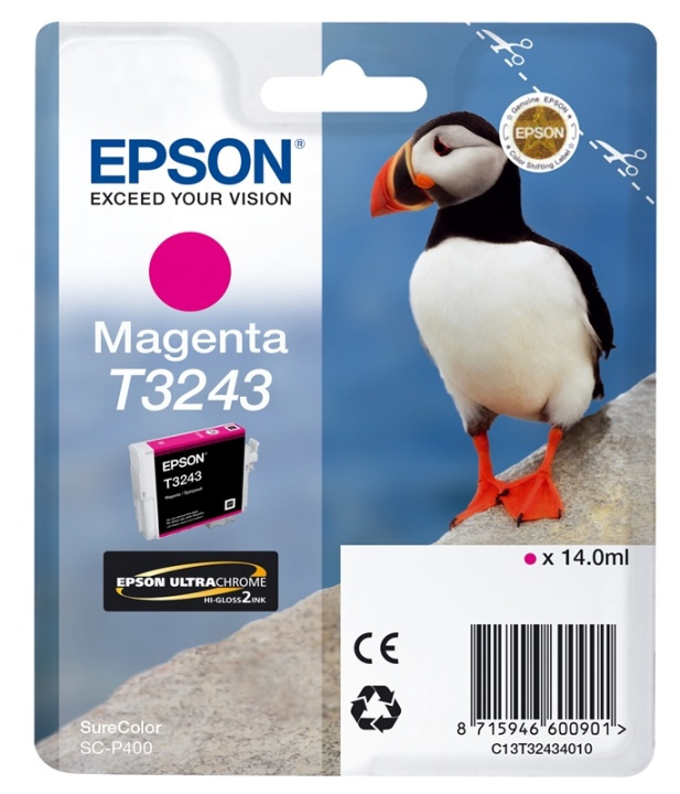 Epson T3243 Magenta in de groep COMPUTERS & RANDAPPARATUUR / Printers & Accessoires / Inkt & Toner / Inktpatronen / Epson bij TP E-commerce Nordic AB (A14144)