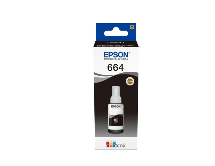Epson 664 Ecotank Black ink bottle (70ml) in de groep COMPUTERS & RANDAPPARATUUR / Printers & Accessoires / Inkt & Toner / Inktpatronen / Epson bij TP E-commerce Nordic AB (A14249)