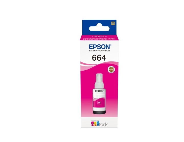 Epson 664 Ecotank Magenta ink bottle (70ml) in de groep COMPUTERS & RANDAPPARATUUR / Printers & Accessoires / Inkt & Toner / Inktpatronen / Epson bij TP E-commerce Nordic AB (A14251)