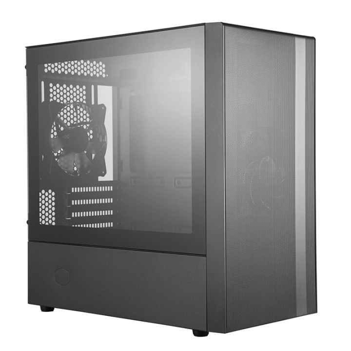 Cooler Master MasterBox NR400 Mini Tower Svart in de groep COMPUTERS & RANDAPPARATUUR / Computeronderdelen / Chassis bij TP E-commerce Nordic AB (A14523)