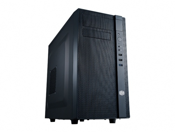 Cooler Master N200 Mini Tower Svart in de groep COMPUTERS & RANDAPPARATUUR / Computeronderdelen / Chassis bij TP E-commerce Nordic AB (A14530)