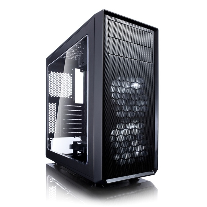 Fractal Design Focus G Midi Tower Svart in de groep COMPUTERS & RANDAPPARATUUR / Computeronderdelen / Chassis bij TP E-commerce Nordic AB (A14543)