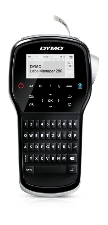 DYMO LabelManager T 280 QWERTZ in de groep COMPUTERS & RANDAPPARATUUR / Printers & Accessoires / Printers / Label machines & Accessoires / Schrijven & Accessoires bij TP E-commerce Nordic AB (A14644)