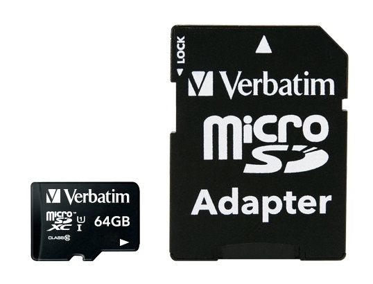 Verbatim Premium flashminne 64 GB MicroSDXC Klass 10 in de groep HOME ELECTRONICS / Opslagmedia / Geheugenkaarten / MicroSD/HC/XC bij TP E-commerce Nordic AB (A14736)