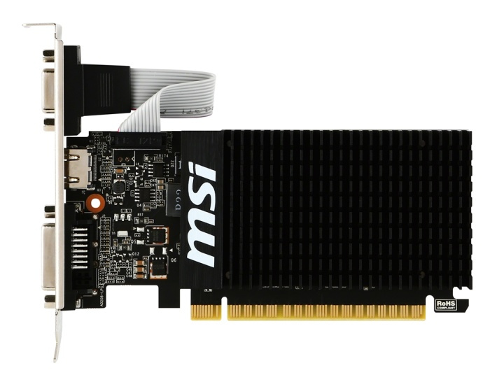 MSI V809-2000R grafikkort NVIDIA GeForce GT 710 2 GB GDDR3 in de groep COMPUTERS & RANDAPPARATUUR / Computeronderdelen / Grafische kaart bij TP E-commerce Nordic AB (A14763)