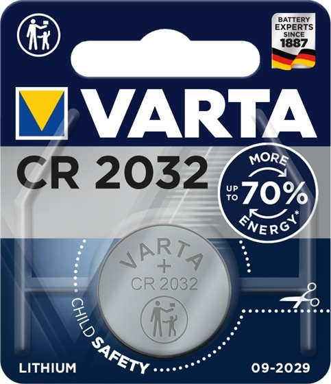 Varta CR2032 Engångsbatteri Litium in de groep HOME ELECTRONICS / Batterijen & Opladers / Batterijen / Knoopcel bij TP E-commerce Nordic AB (A14799)