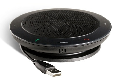 Jabra Speak 410 högtalartelefoner Universal USB 2.0 Svart in de groep COMPUTERS & RANDAPPARATUUR / Computeraccessoires / Conferentietelefoons bij TP E-commerce Nordic AB (A14831)