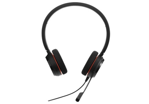 Jabra Evolve 20 MS Stereo Headset Huvudband USB Type-A Svart in de groep COMPUTERS & RANDAPPARATUUR / Computeraccessoires / Koptelefoon bij TP E-commerce Nordic AB (A14845)