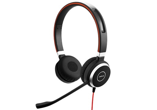 Jabra Evolve 40 MS Stereo Headset Huvudband 3,5 mm kontakt Svart in de groep COMPUTERS & RANDAPPARATUUR / Computeraccessoires / Koptelefoon bij TP E-commerce Nordic AB (A14856)