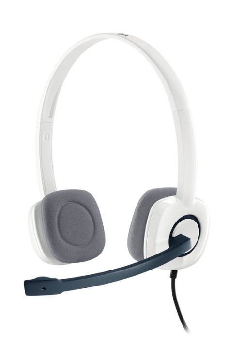 Logitech H150 Headset Huvudband Vit in de groep COMPUTERS & RANDAPPARATUUR / GAMING / Koptelefoon bij TP E-commerce Nordic AB (A14870)