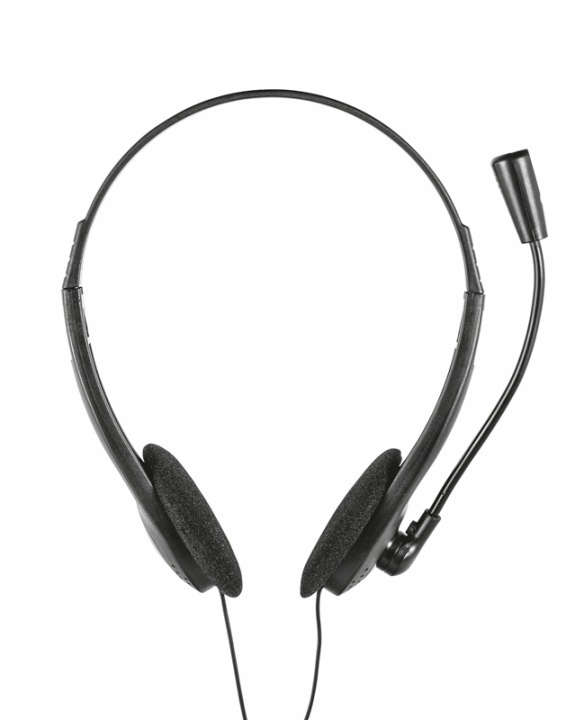 Trust 21665 hörlur och headset I öra 3,5 mm kontakt Svart in de groep COMPUTERS & RANDAPPARATUUR / Computeraccessoires / Koptelefoon bij TP E-commerce Nordic AB (A14906)