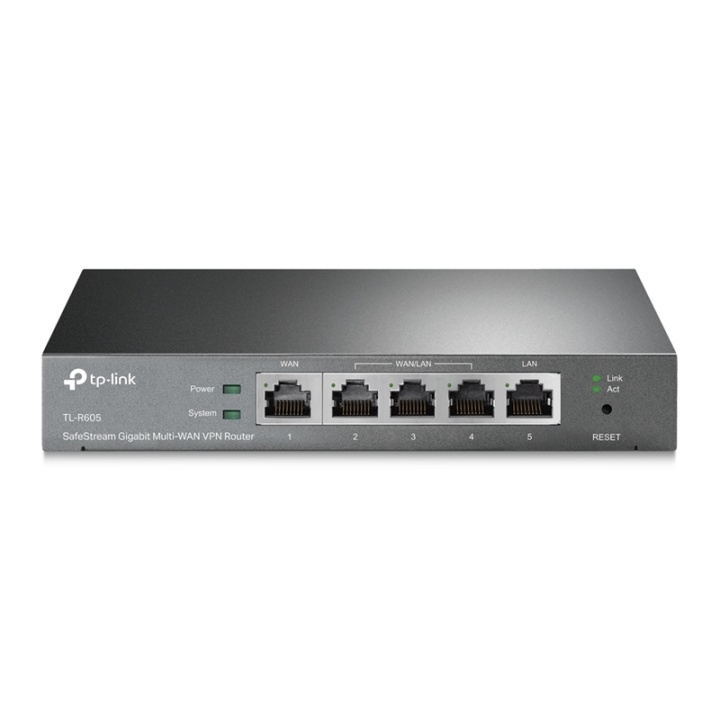 TP-LINK TL-R605 kabelansluten router 10 Gigabit Ethernet, 100 Gigabit Ethernet S in de groep COMPUTERS & RANDAPPARATUUR / Netwerk / Routers bij TP E-commerce Nordic AB (A14985)