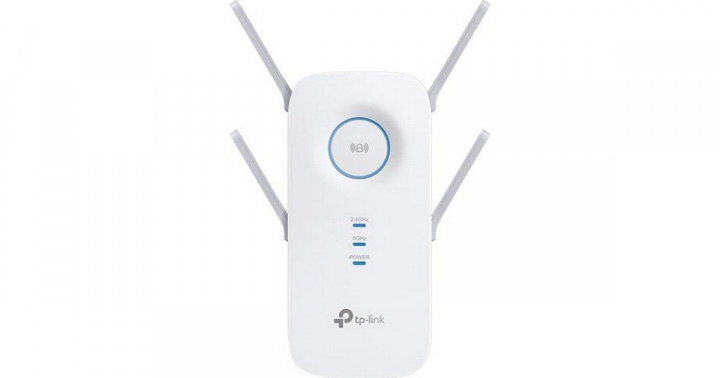 TP-LINK RE650 Nätverkssändare Vit 10, 100, 1000 Mbit/s in de groep COMPUTERS & RANDAPPARATUUR / Netwerk / WiFi Extenders bij TP E-commerce Nordic AB (A15208)