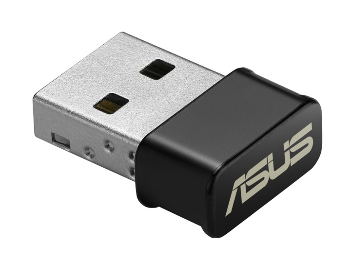 ASUS USB-AC53 Nano WLAN 867 Mbit/s in de groep COMPUTERS & RANDAPPARATUUR / Netwerk / Netwerkkaarten / USB Draadloos bij TP E-commerce Nordic AB (A15225)