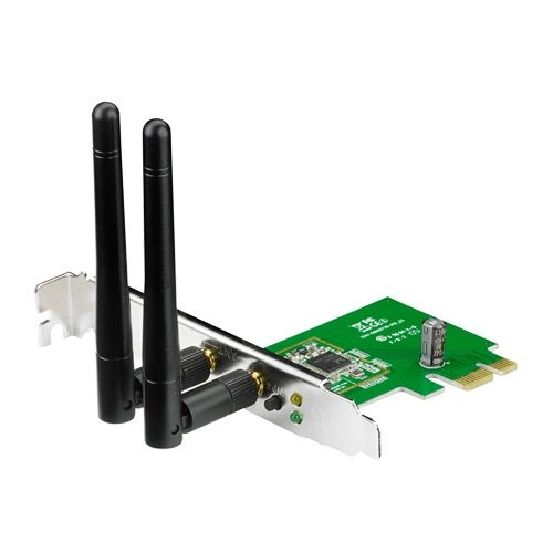 ASUS PCE-N15 Intern WLAN 300 Mbit/s in de groep COMPUTERS & RANDAPPARATUUR / Netwerk / Netwerkkaarten / PCI Express bij TP E-commerce Nordic AB (A15231)