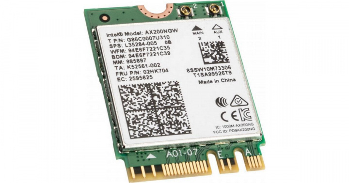 Intel AX200.NGWG nätverkskort 2400 Mbit/s in de groep COMPUTERS & RANDAPPARATUUR / Netwerk / Netwerkkaarten / PCI Express bij TP E-commerce Nordic AB (A15240)