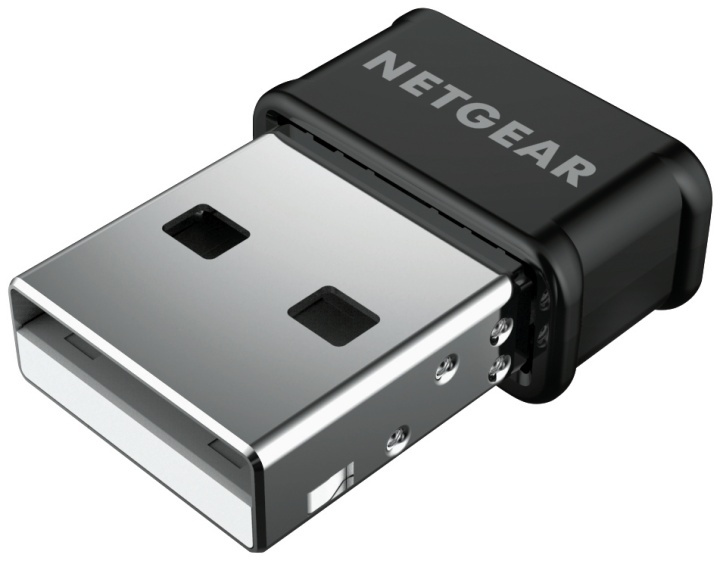 Netgear A6150 WLAN 867 Mbit/s in de groep COMPUTERS & RANDAPPARATUUR / Netwerk / Netwerkkaarten / USB bij TP E-commerce Nordic AB (A15244)