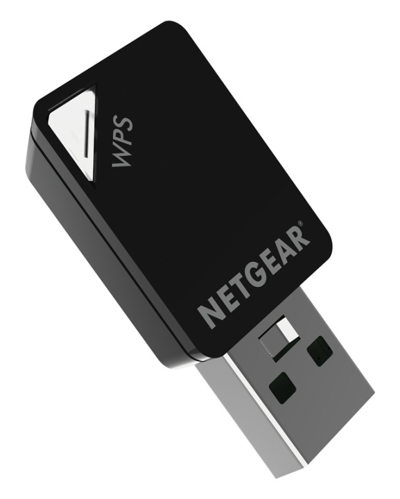 Netgear A6100 WLAN 433 Mbit/s in de groep COMPUTERS & RANDAPPARATUUR / Netwerk / Netwerkkaarten / USB Draadloos bij TP E-commerce Nordic AB (A15245)