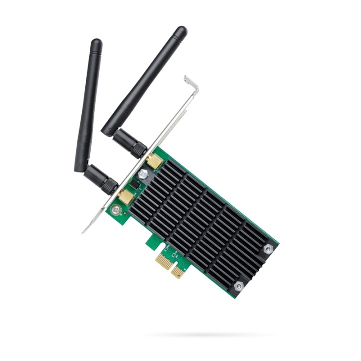 TP-LINK Archer T4E Intern WLAN 867 Mbit/s in de groep COMPUTERS & RANDAPPARATUUR / Netwerk / Netwerkkaarten / PCI Express Draadloos bij TP E-commerce Nordic AB (A15248)