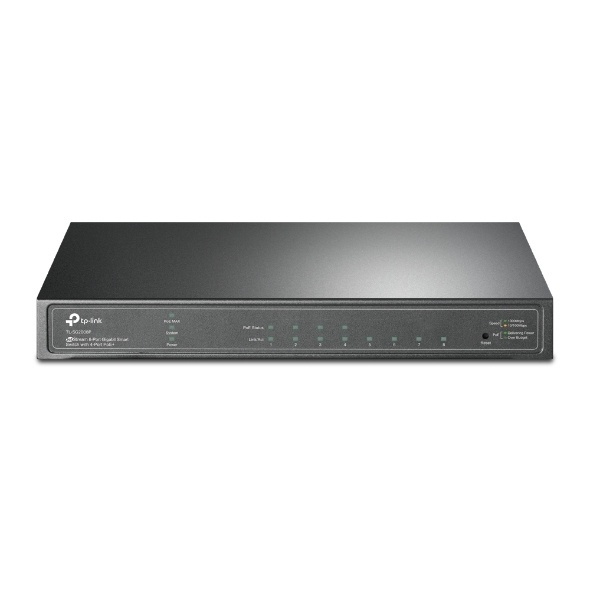 TP-LINK TL-SG2008P nätverksswitchar hanterad Gigabit Ethernet (10/100/1000) Strö in de groep COMPUTERS & RANDAPPARATUUR / Netwerk / Schakelaars bij TP E-commerce Nordic AB (A15280)