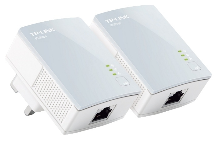 TP-LINK PA411KIT 500 Mbit/s Nätverksansluten (Ethernet) Vit 2 styck in de groep COMPUTERS & RANDAPPARATUUR / Netwerk / Homeplug/Powerline bij TP E-commerce Nordic AB (A15346)