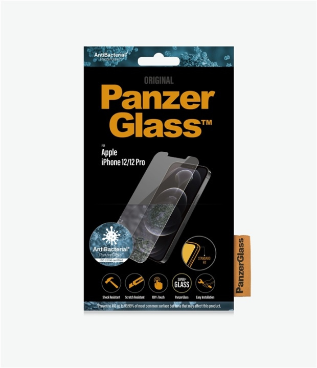 PanzerGlass 2708 skärmskydd Genomskinligt skärmskydd Apple 1 styck in de groep SMARTPHONE & TABLETS / Mobielbescherming / Apple / Hobbykleuren / Screen Protectors bij TP E-commerce Nordic AB (A15440)