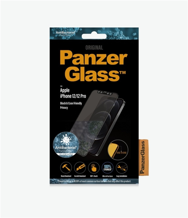 PanzerGlass P2711 skärmskydd Apple 1 styck in de groep SMARTPHONE & TABLETS / Mobielbescherming / Apple / Hobbykleuren / Screen Protectors bij TP E-commerce Nordic AB (A15470)