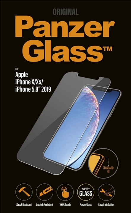 PanzerGlass 2661 skärmskydd Genomskinligt skärmskydd Apple 1 styck in de groep SMARTPHONE & TABLETS / Mobielbescherming / Apple / Make-up spiegel / Screen Protectors bij TP E-commerce Nordic AB (A15475)