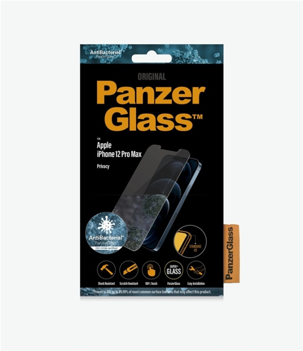 PanzerGlass P2709 skärmskydd Apple 1 styck in de groep SMARTPHONE & TABLETS / Mobielbescherming / Apple / IPL en laser / Screen Protectors bij TP E-commerce Nordic AB (A15478)