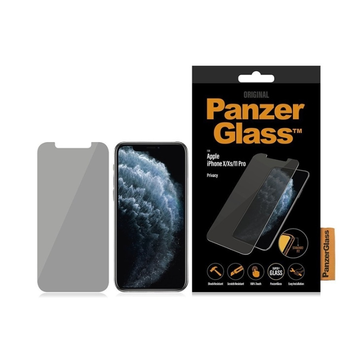 PanzerGlass P2661 skärmskydd Apple 1 styck in de groep SMARTPHONE & TABLETS / Mobielbescherming / Apple / Make-up spiegel / Screen Protectors bij TP E-commerce Nordic AB (A15487)