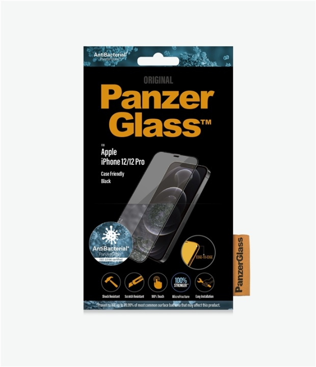 PanzerGlass 2711 skärmskydd Genomskinligt skärmskydd Apple 1 styck in de groep SMARTPHONE & TABLETS / Mobielbescherming / Apple / Hobbykleuren / Screen Protectors bij TP E-commerce Nordic AB (A15497)