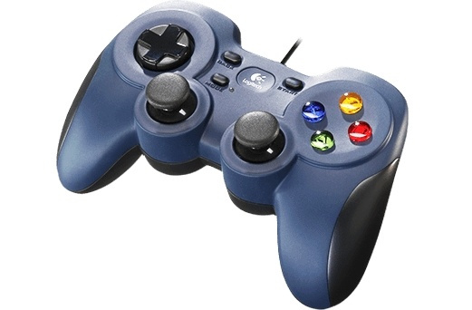 Logitech F310 Svart, Blå USB 2.0 Spelplatta PC in de groep COMPUTERS & RANDAPPARATUUR / GAMING / Gamepad bij TP E-commerce Nordic AB (A15515)