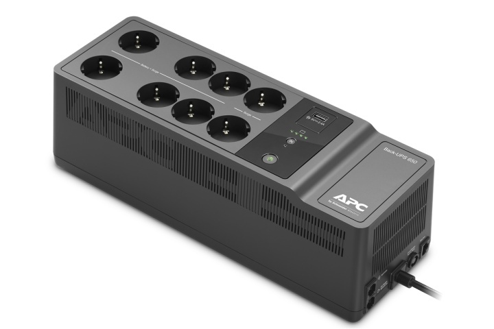 APC Back-UPS 650VA 230V 1 USB charging port - (Offline-) USV Vänteläge (offline) in de groep COMPUTERS & RANDAPPARATUUR / UPS ononderbroken stroomvoorziening bij TP E-commerce Nordic AB (A15575)