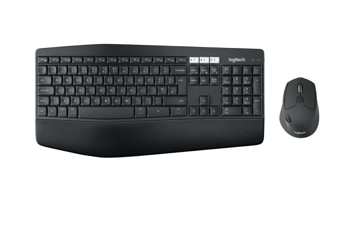 Logitech MK850 tangentbord Trådlös RF + Bluetooth QWERTY Nordiska språk Svart in de groep COMPUTERS & RANDAPPARATUUR / Muizen en toetsenborden / Toetsenborden / Draadloos bij TP E-commerce Nordic AB (A15634)