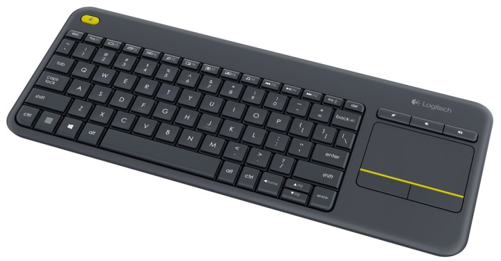 Logitech K400 Plus tangentbord RF Trådlös QWERTY Nordiska språk Svart in de groep COMPUTERS & RANDAPPARATUUR / Muizen en toetsenborden / Toetsenborden / Draadloos bij TP E-commerce Nordic AB (A15642)