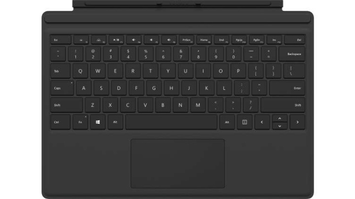 Microsoft Surface Pro Type Cover Svart Microsoft Cover port Nordiska språk in de groep SMARTPHONE & TABLETS / Tablet bescherming / Microsoft-tablets bij TP E-commerce Nordic AB (A15659)