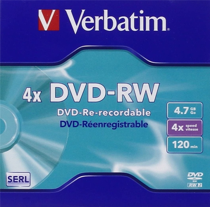 Verbatim VB-DMW44JC in de groep HOME ELECTRONICS / Opslagmedia / CD/DVD/BD-schijven / DVD-RW bij TP E-commerce Nordic AB (A15677)