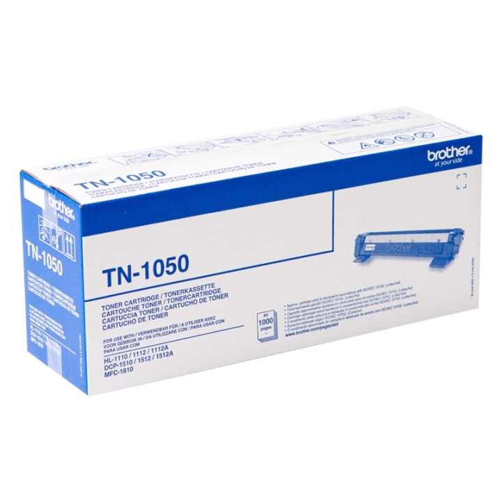 Brother TN-1050 Tonerkassett 1 styck Original Svart in de groep COMPUTERS & RANDAPPARATUUR / Printers & Accessoires / Inkt & Toner / Toner / Brother bij TP E-commerce Nordic AB (A15678)