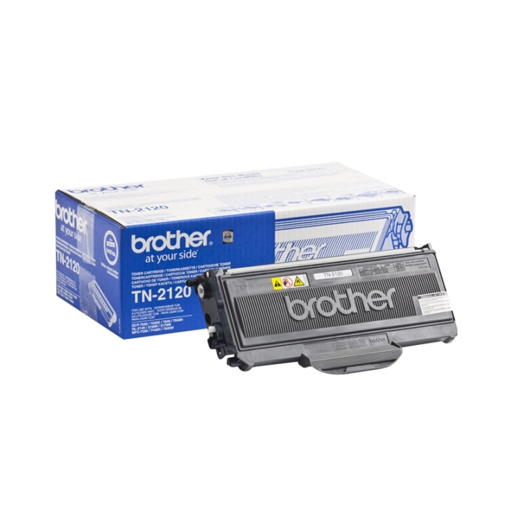 Brother TN-2120 Tonerkassett 1 styck Original Svart in de groep COMPUTERS & RANDAPPARATUUR / Printers & Accessoires / Inkt & Toner / Toner / Brother bij TP E-commerce Nordic AB (A15685)