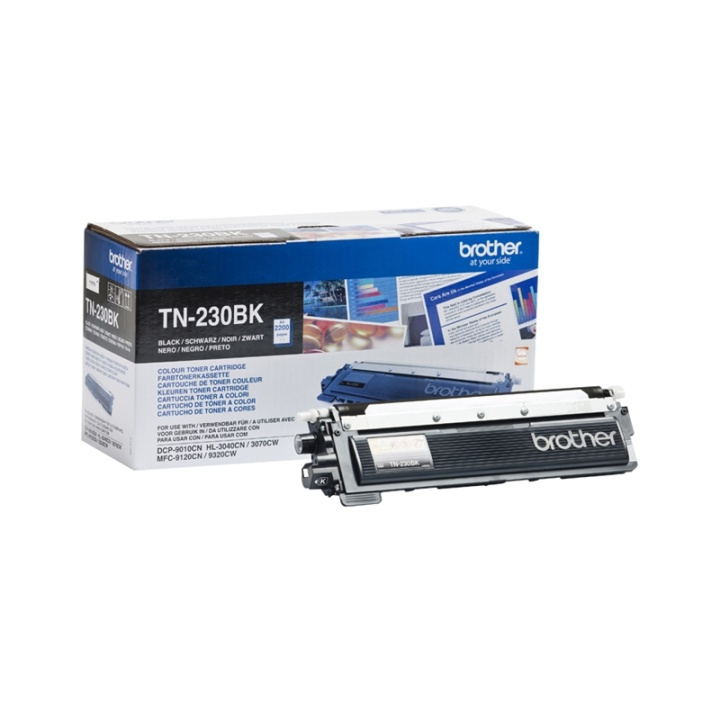 Brother TN-230BK Tonerkassett 1 styck Original Svart in de groep COMPUTERS & RANDAPPARATUUR / Printers & Accessoires / Inkt & Toner / Toner / Brother bij TP E-commerce Nordic AB (A15688)