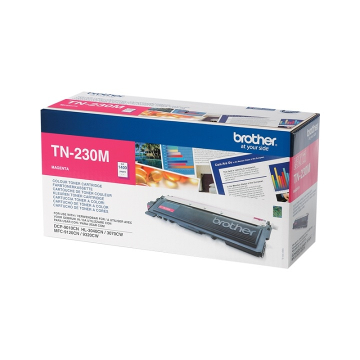 Brother TN-230M Tonerkassett 1 styck Original Magenta in de groep COMPUTERS & RANDAPPARATUUR / Printers & Accessoires / Inkt & Toner / Toner / Brother bij TP E-commerce Nordic AB (A15690)