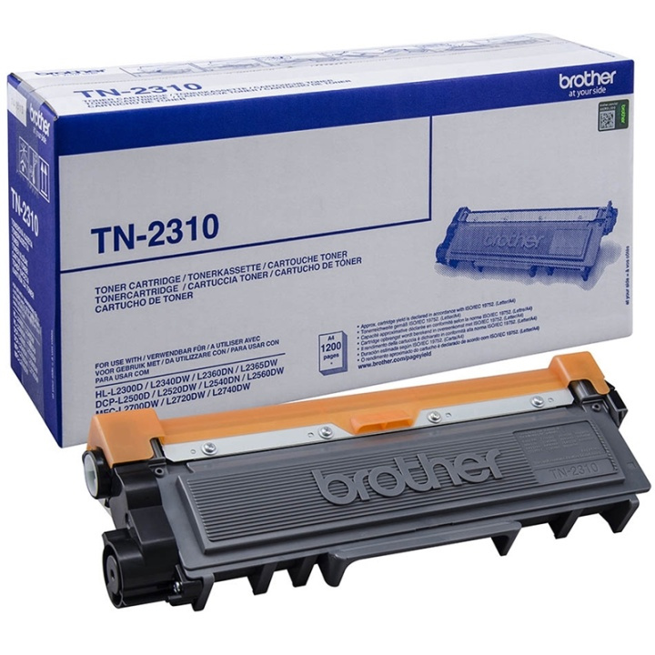 Brother TN-2310 Tonerkassett 1 styck Original Svart in de groep COMPUTERS & RANDAPPARATUUR / Printers & Accessoires / Inkt & Toner / Toner / Brother bij TP E-commerce Nordic AB (A15692)