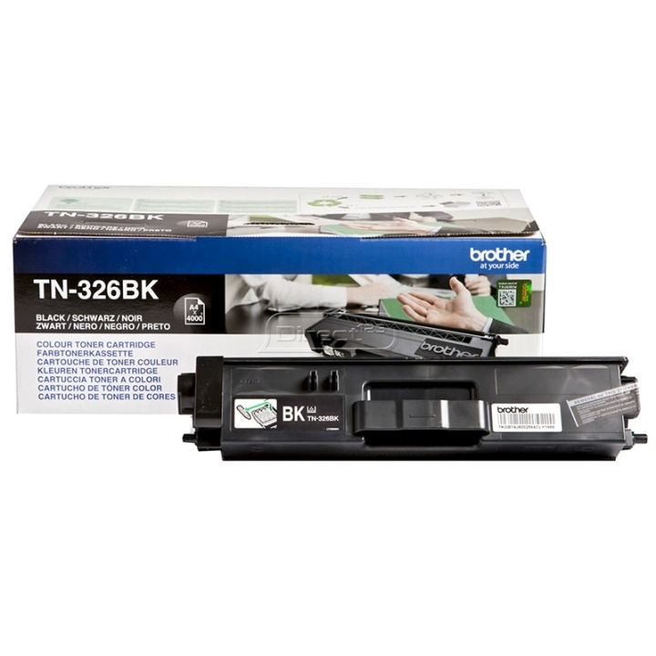 Brother TN-326BK Tonerkassett 1 styck Original Svart in de groep COMPUTERS & RANDAPPARATUUR / Printers & Accessoires / Inkt & Toner / Toner / Brother bij TP E-commerce Nordic AB (A15722)